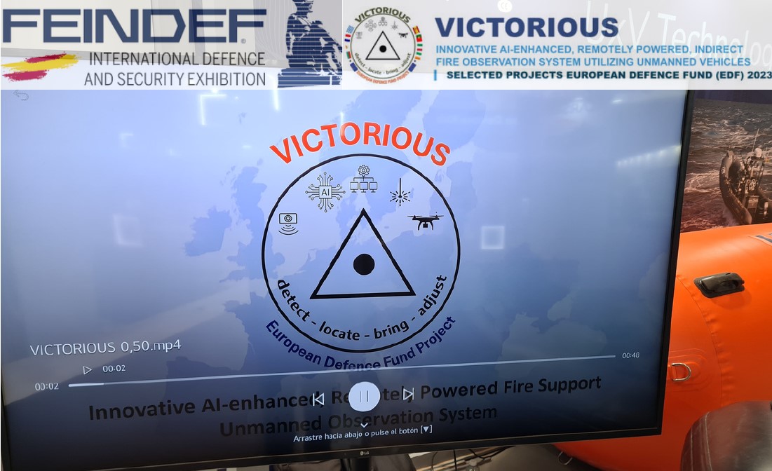 VICTORIOUS Showcased at FEINDEF 2025in Madrid