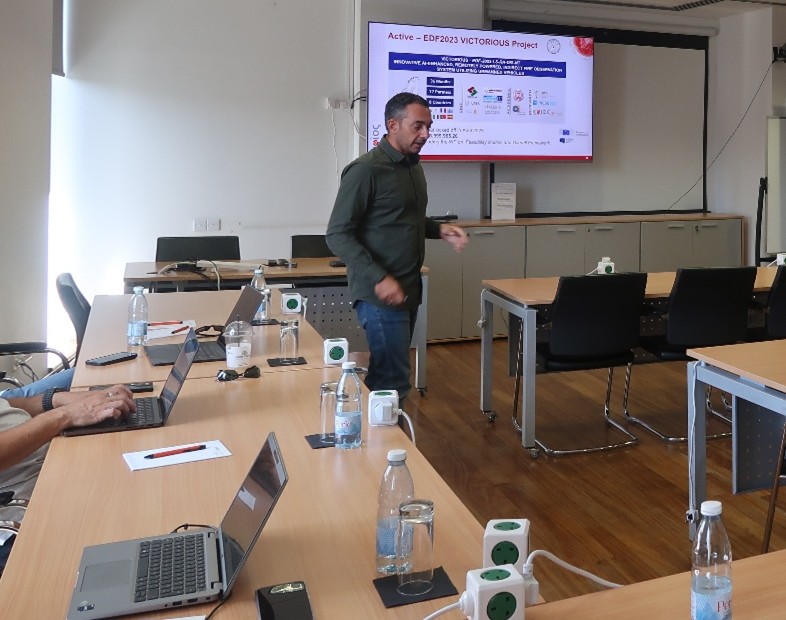 University of Cyprus Presents the VICTORIOUS Project to the European Defence Agency